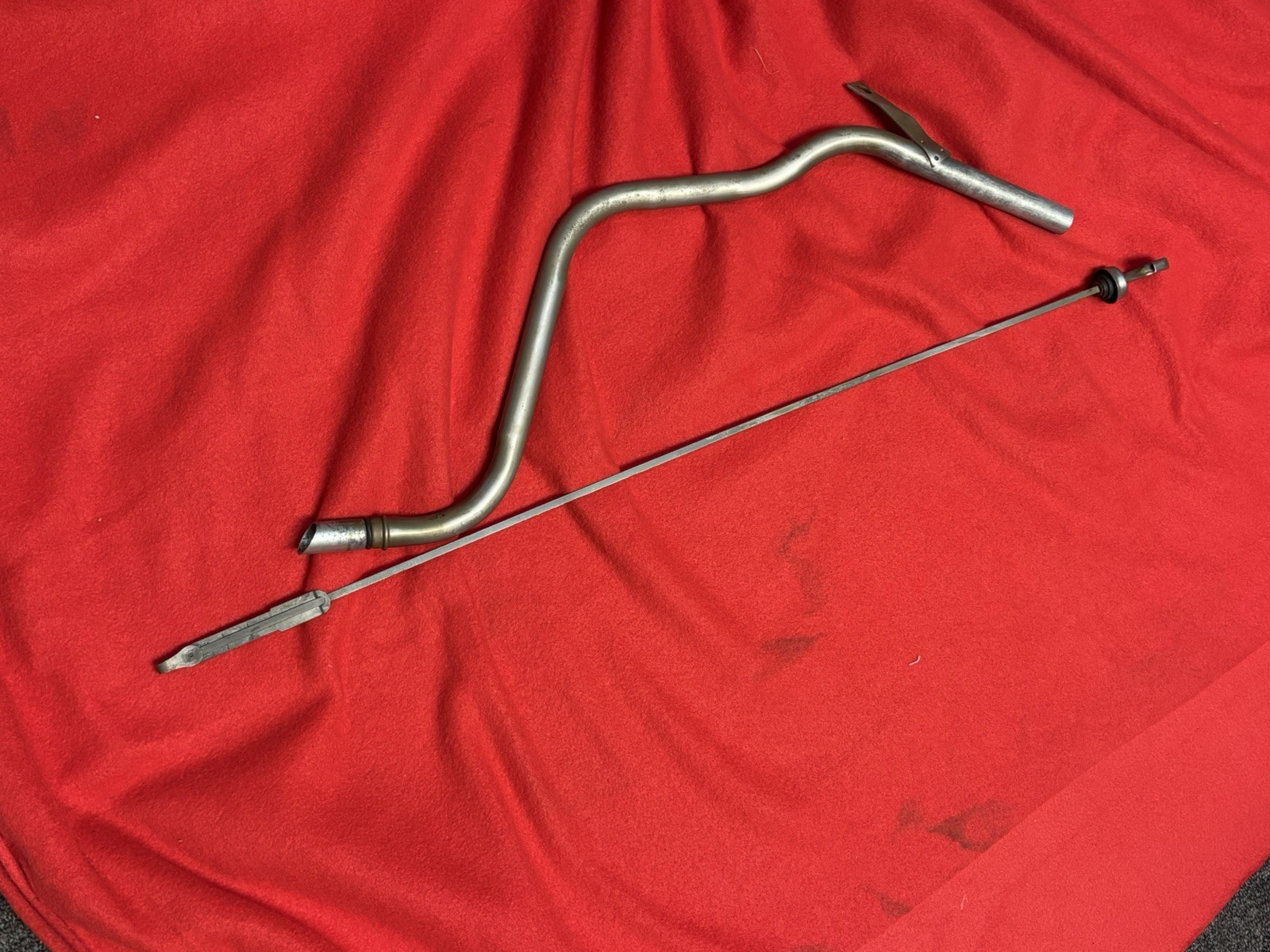 RARE 1967-1969 Pontiac Firebird Turbo 400 Dipstick Tube & Stick RARE 1967-1969 Pontiac Firebird Turbo 400 Dipstick Tube & Stick