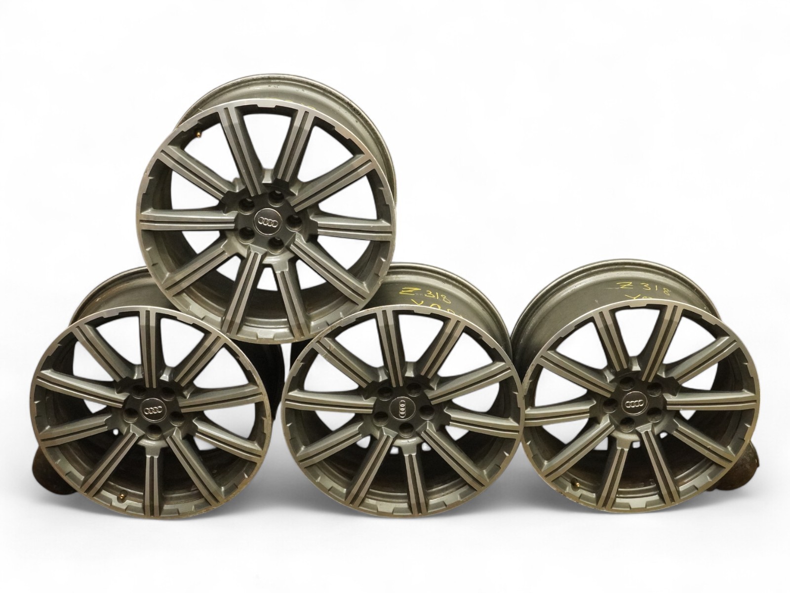 17-19 Audi Q7 4M Wheel Rim Option F06 20X9J ET33 5x112mm Set of 4 4M0601025AD