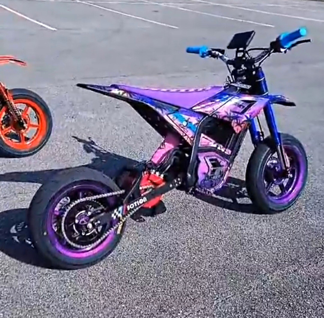 Sotion GTS01 Valtinsu EM5 72V 12ich Supermoto Wheels Purple/Pink. Sotion GTS01 Valtinsu EM5 72V 12ich Supermoto Wheels Purple/Pink.