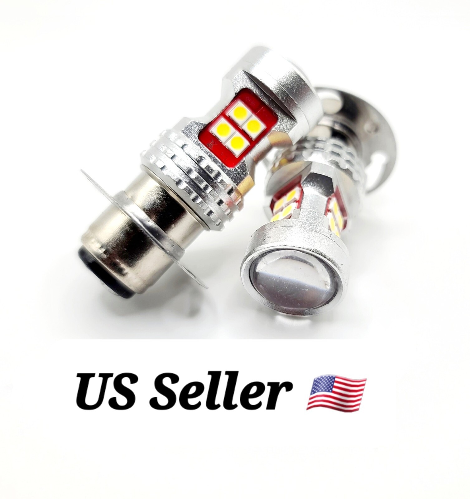 2 LED 6v headlight bulbs for GRAHAM 1937-41; HUDSON 1934-35 SIX & 1935 EIGHT USA