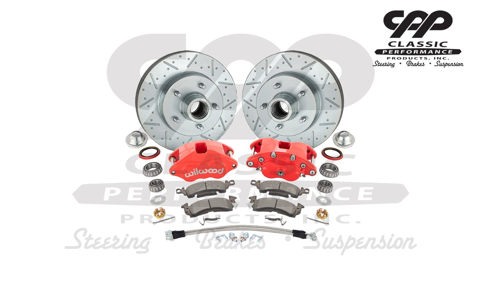 1960-72 Chevy C10 GMC Truck Wilwood Disc Brake Wheel Component Kit 5 Lug 5 x 5