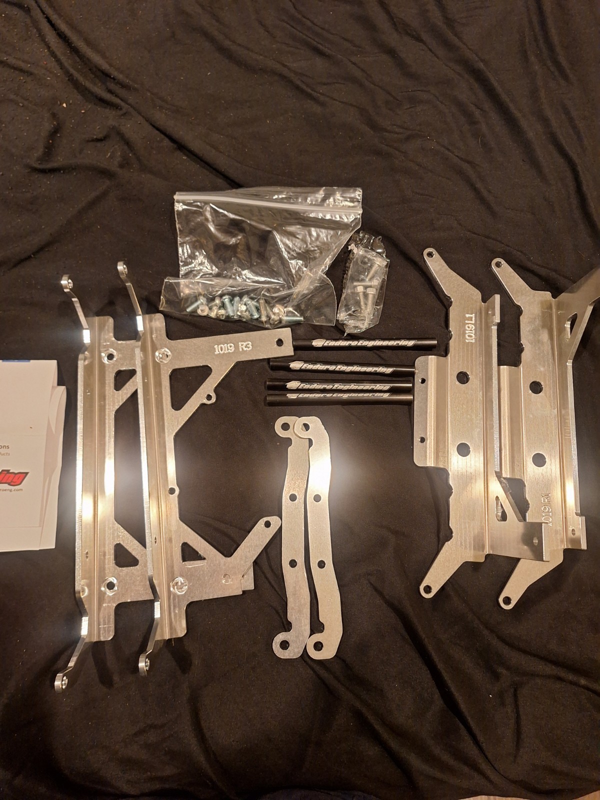 Enduro Engineering 11-1019 radiator braces fits 2019-2023 KTM Husqvarna 125-501