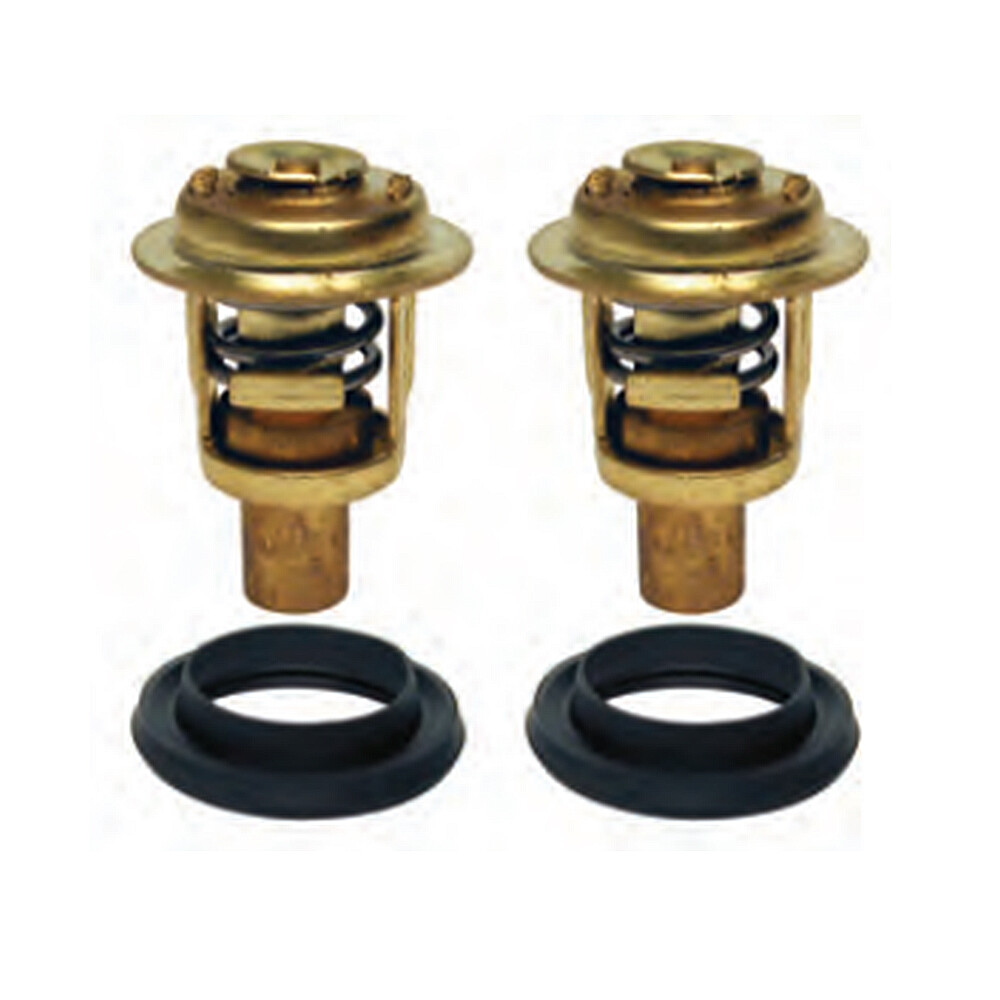 NIB Mercury 125-135-140-150-175-200-225 Thermostat-Seal 2 KIT 75692Q2 143F Degre NIB Mercury 125-135-140-150-175-200-225 Thermostat-Seal 2 KIT 75692Q2 143F Degre