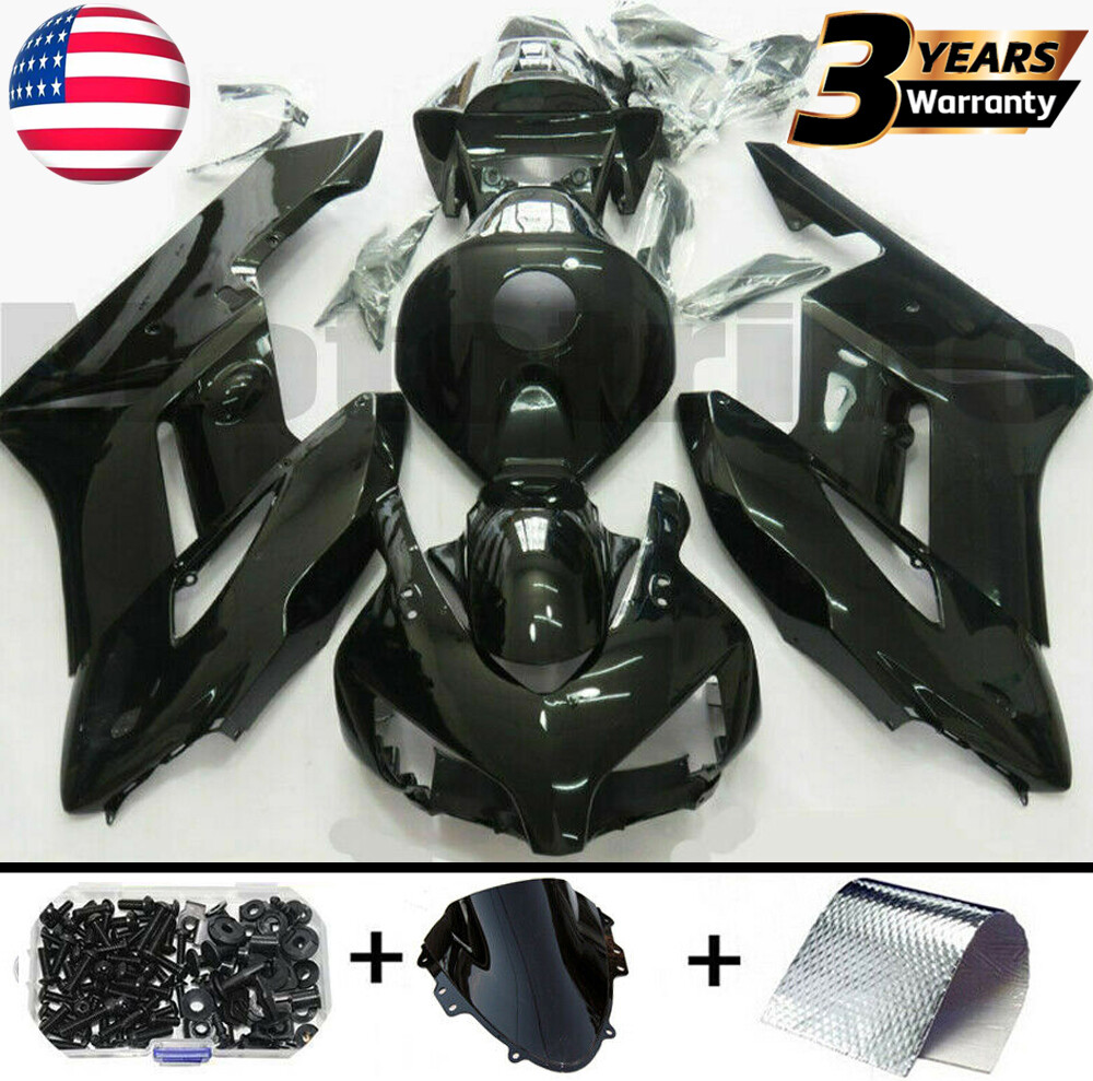 Fairing Kit + Tank Cover + Bolts Set For Honda CBR1000RR 2004 2005 ABS Injection