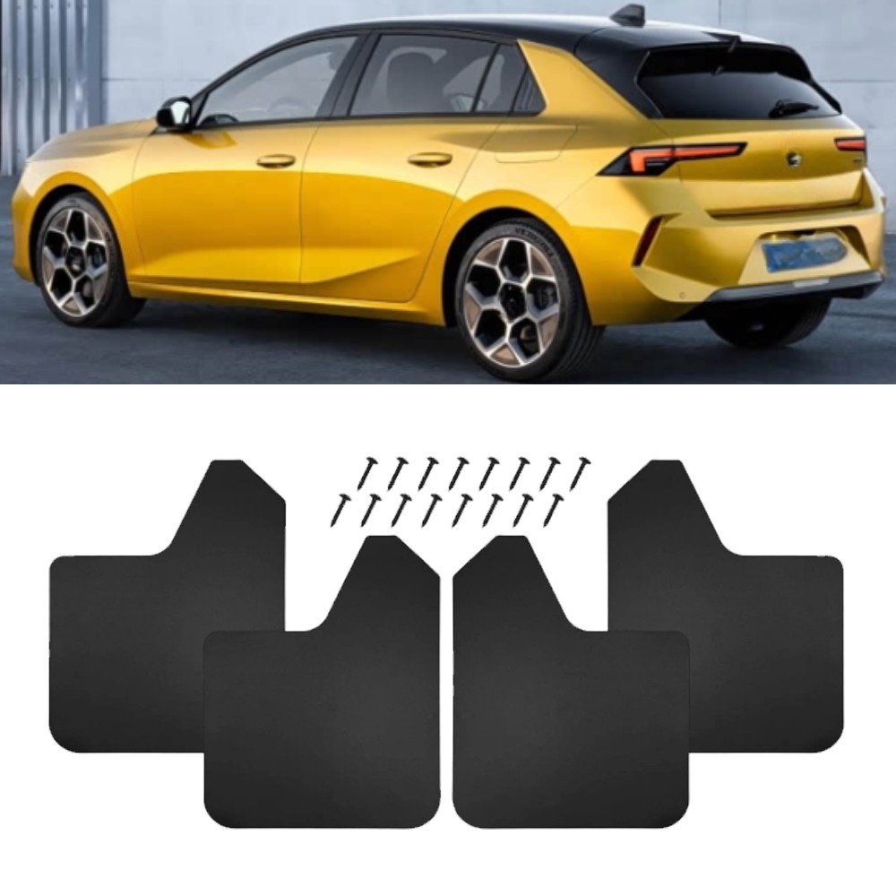 For Vauxhall Astra Corsa 4PCS Mud Flaps Splash Guards Mudguards Mudflaps Matte