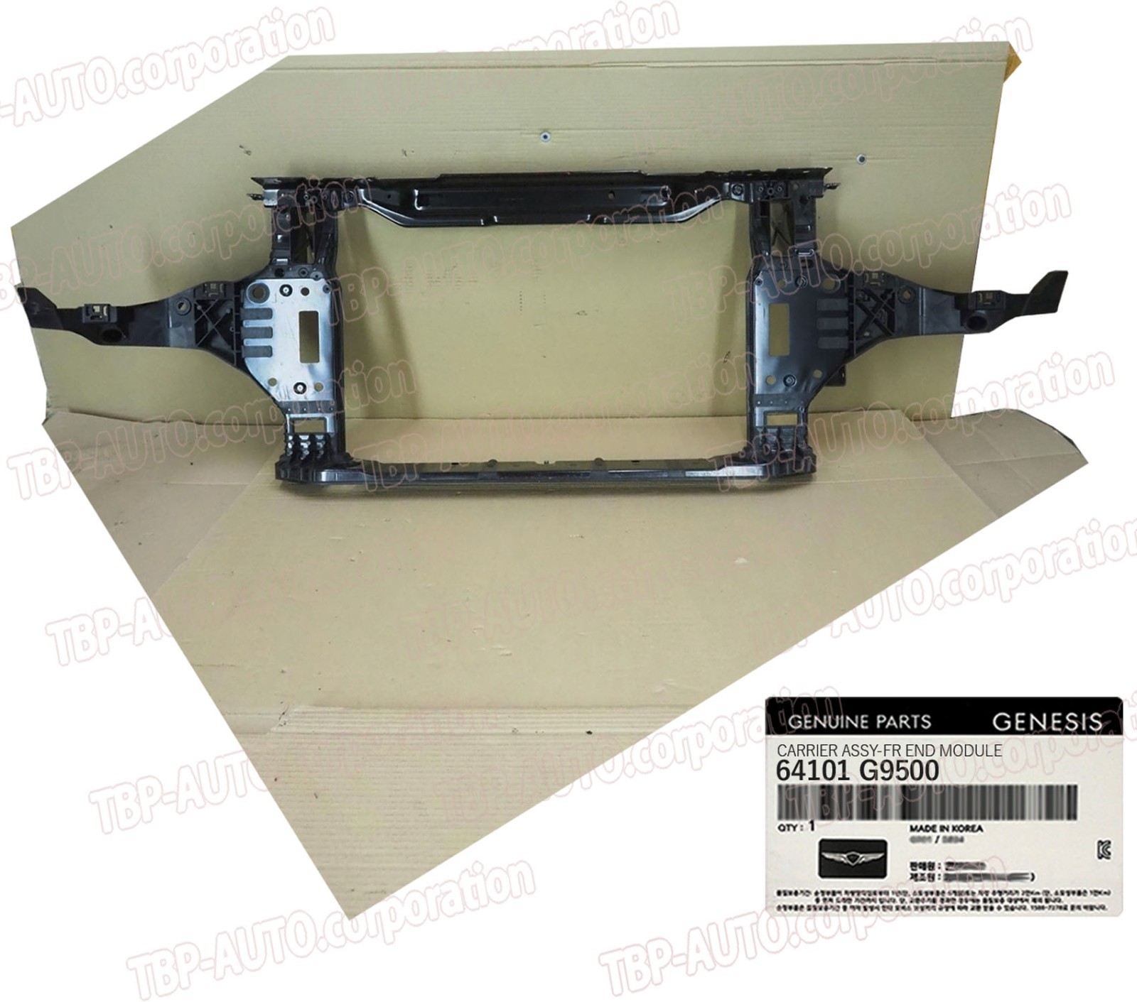 GENUINE OEM ® Front Radiator Support Panel For 2022-2025 Genesis G70 64101G9500