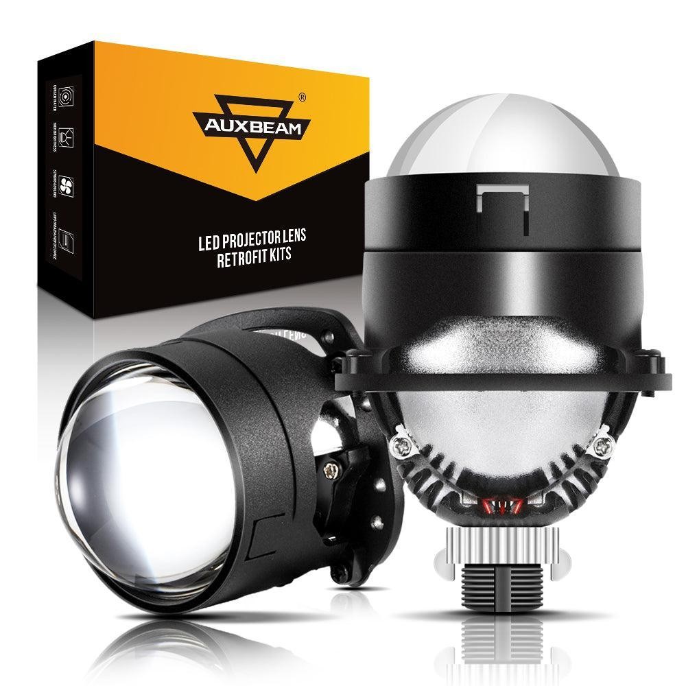 AUXBEAM 2.5inch Projector LED Fog Lights 6000K White Hi/Low Beam Driving Lamp