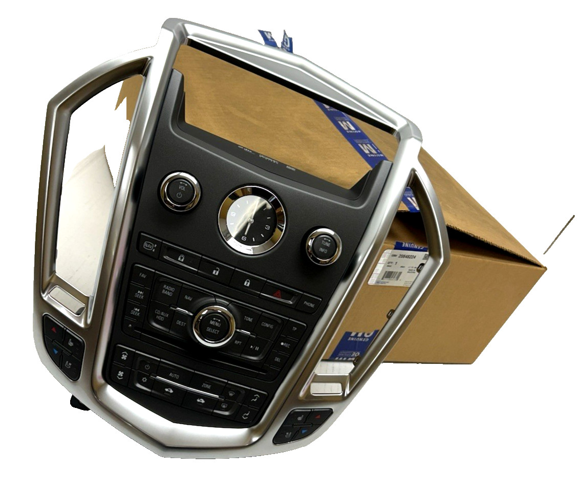 20848224 New OEM GM Dark Argt Metal Dash Control Unit 2011-2012 Cadillac SRX 20848224 New OEM GM Dark Argt Metal Dash Control Unit 2011-2012 Cadillac SRX
