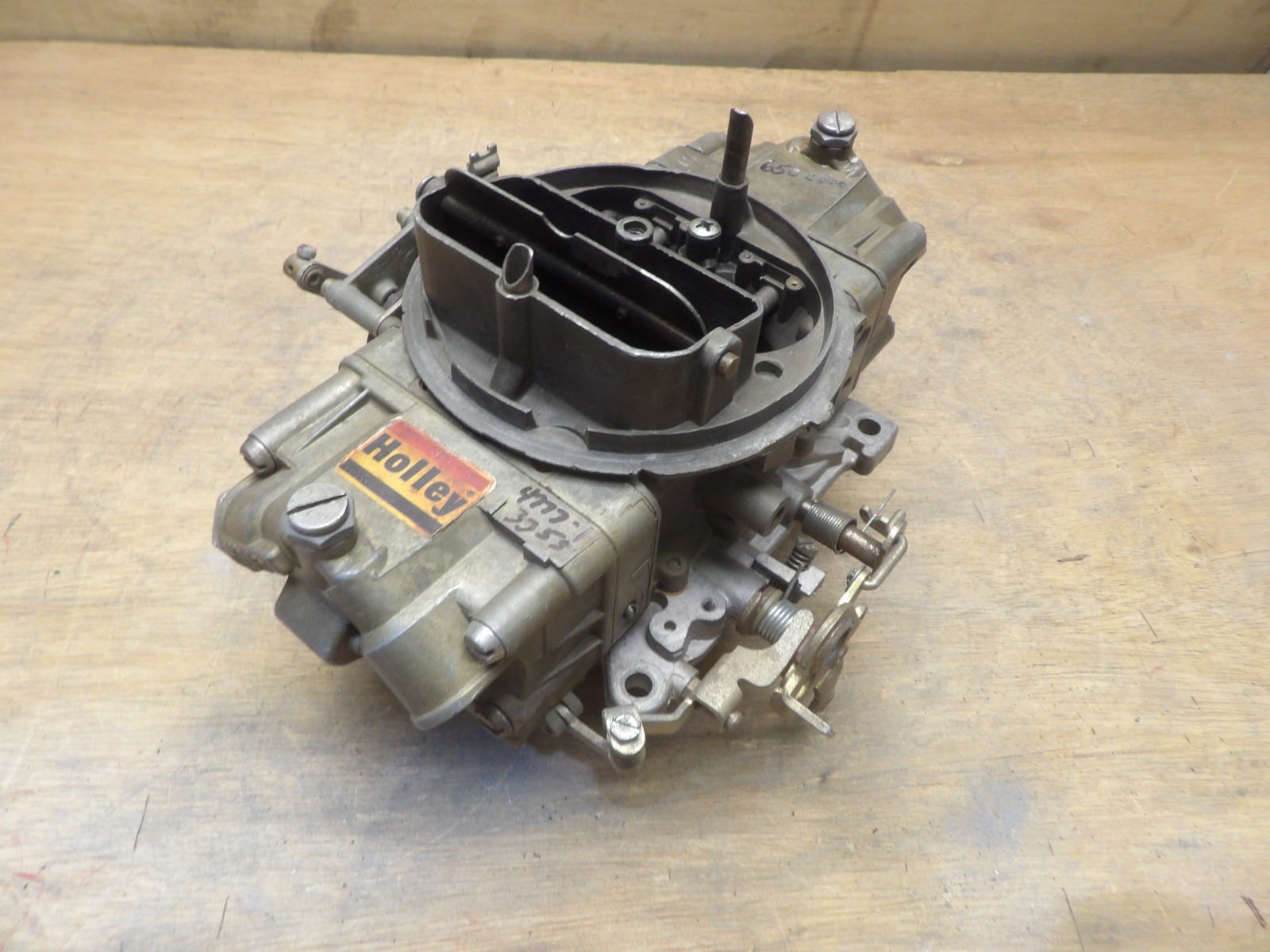 Holley 650 cfm Double Pumper list 4777-1 Carb Mech. sec. Manual Choke Carburetor