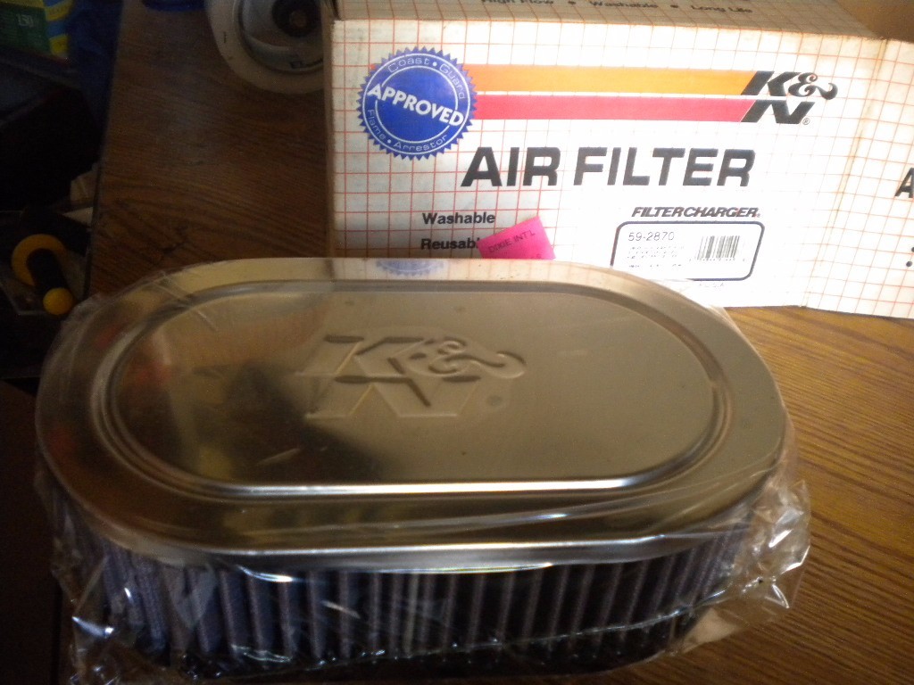 Open Box K&N Air Filter 59-2870 USCG 2.75\