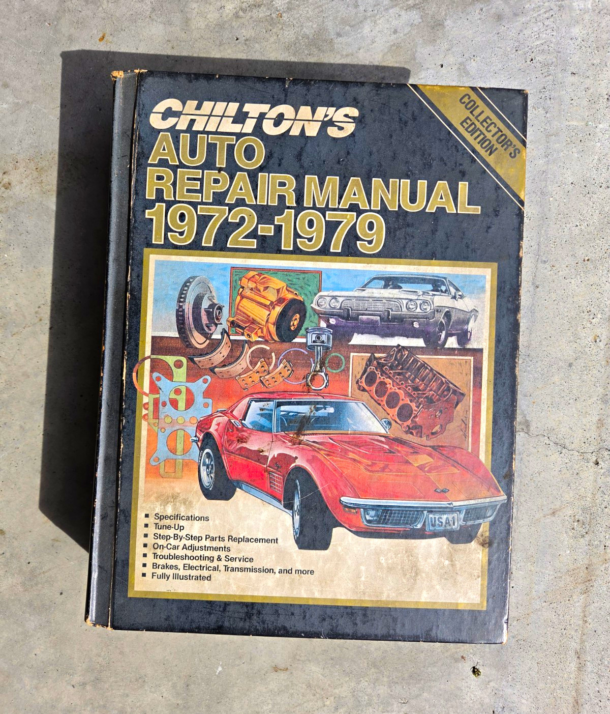 Vintage Chilton's Auto Repair Manual 1972-1979 Collector's Edition