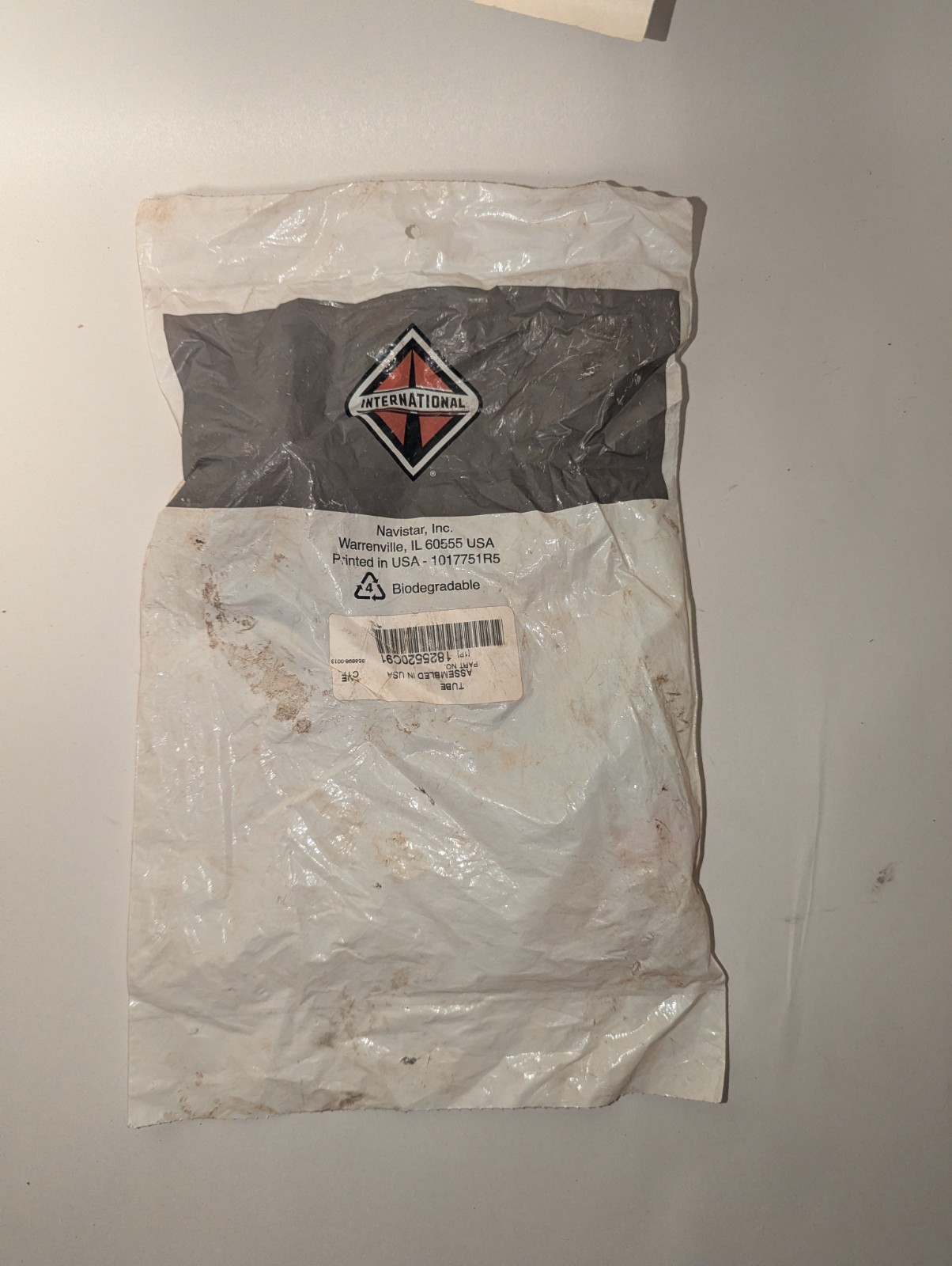International OEM Fuel Inlet Tube 1825520C91 NOS SEALED  