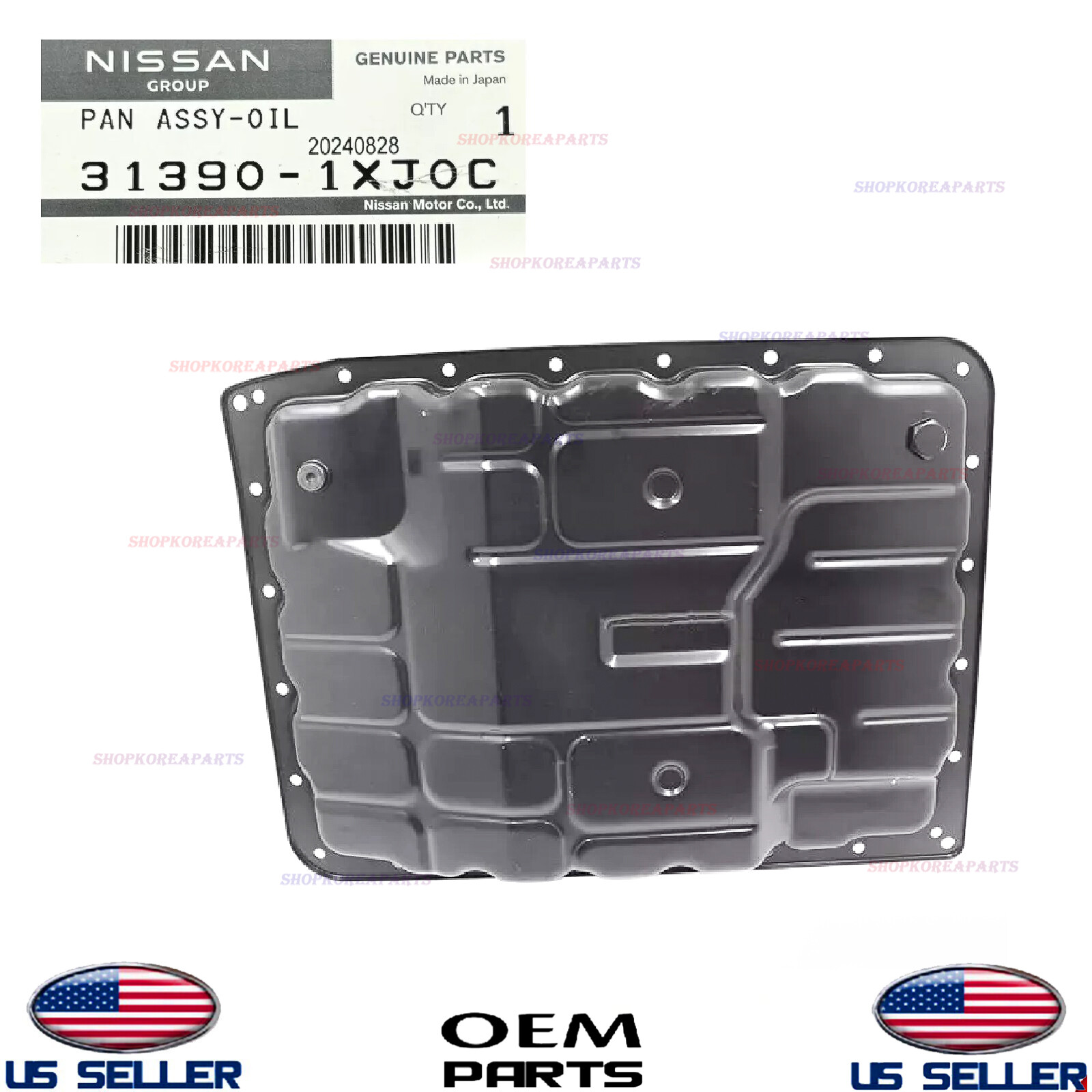 Genuine OEM Transmission Oil Pan Various Nissan Infiniti Models 31390-1XJ0C