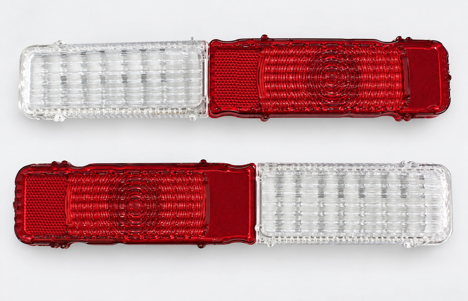 1968 CHEVY CAMARO STANDARD SS REAR TAIL LIGHT LAMP BACK UP LENS PAIR NON RS 1968 CHEVY CAMARO STANDARD SS REAR TAIL LIGHT LAMP BACK UP LENS PAIR NON RS