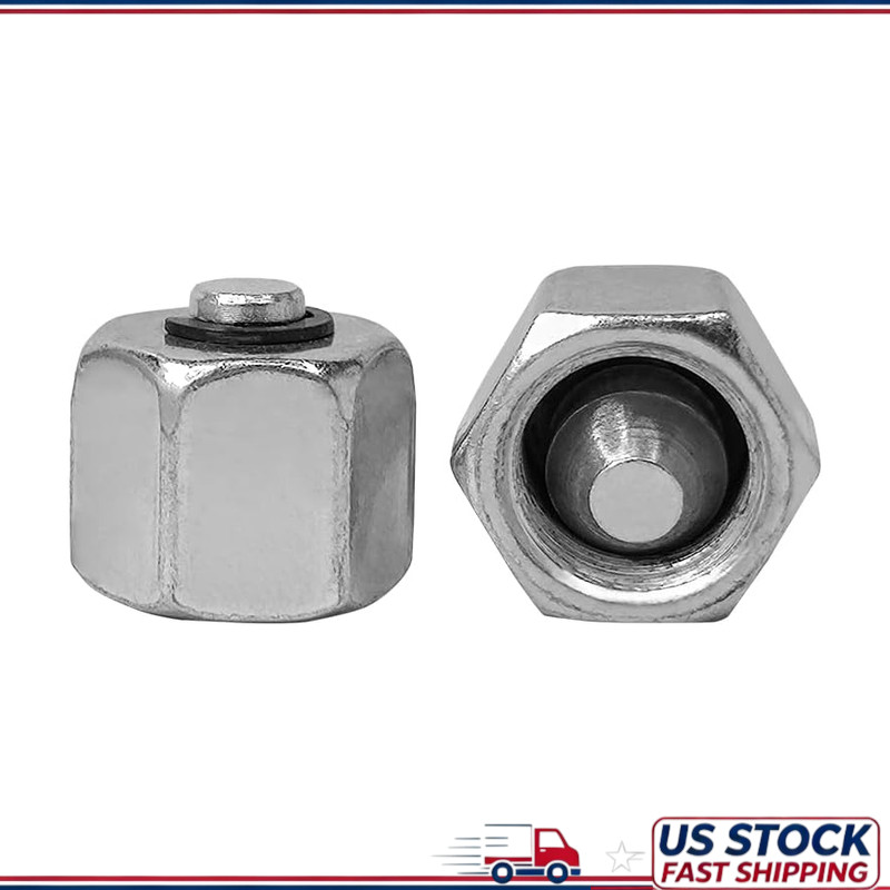 2PCS 16mm M16 Diesel Injector Block-Off Tool 2011-2016 Chevy GMC 6.6L Duramax