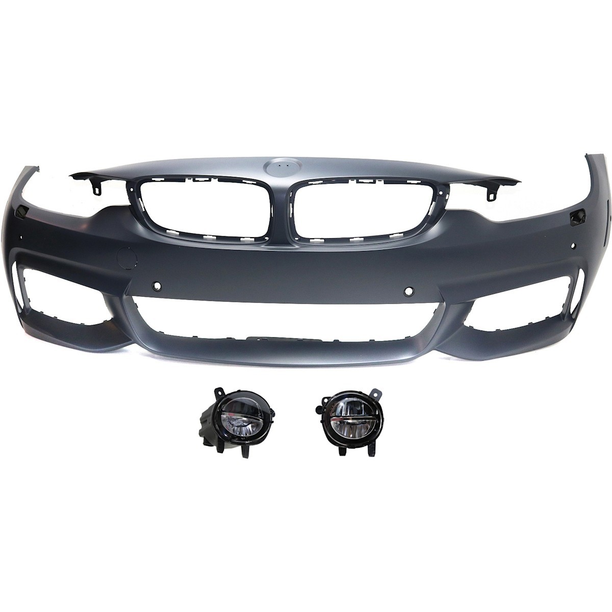 51118060887 63177315560 63177315559 CAPA Bumper Covers Fascias Set of 3 Front