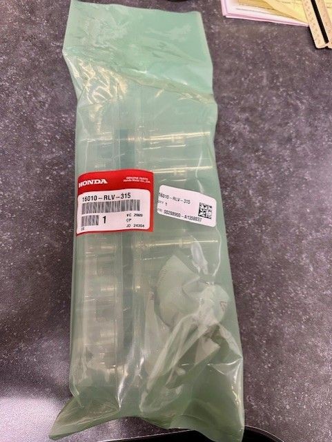 Genuine Honda Injector Set Fuel 16010-RLV-315