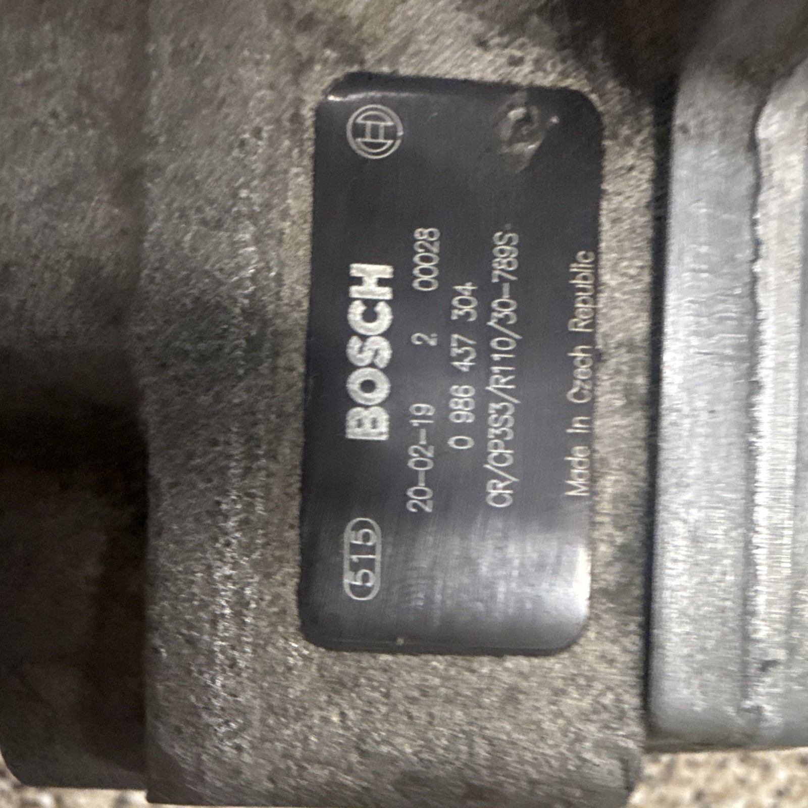 2006 5.9 Cummins Cp3 Fuel Injection Pump
