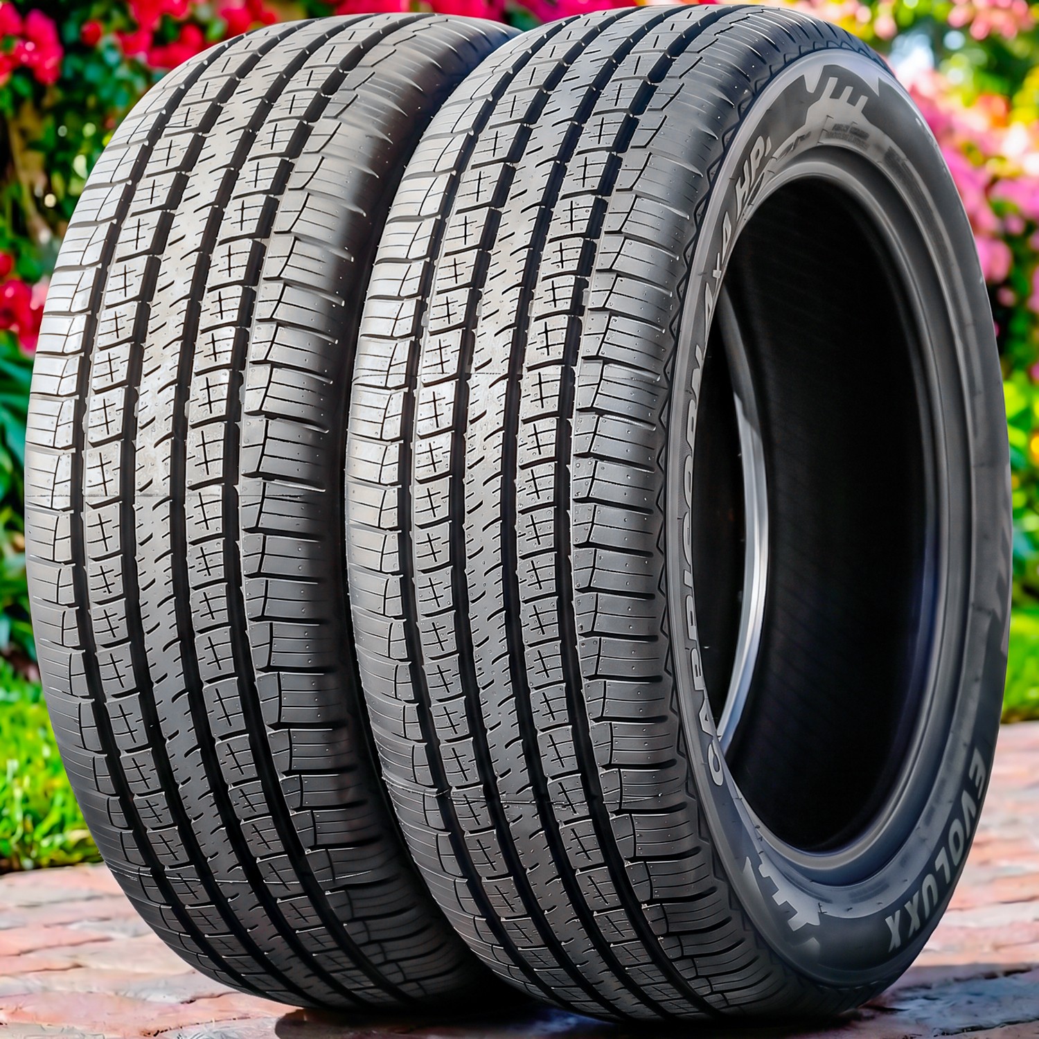 2 Evoluxx Capricorn 4X4 HP 275/55R17 109V All Season Tires 55k Mi Warranty 480AA