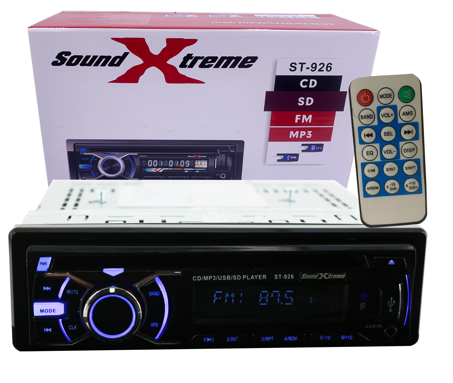 NEW SoundXtreme ST-926 Digital Receiver w/ CD/SD/FM/MP3/USB/AUX Input w/ Remote