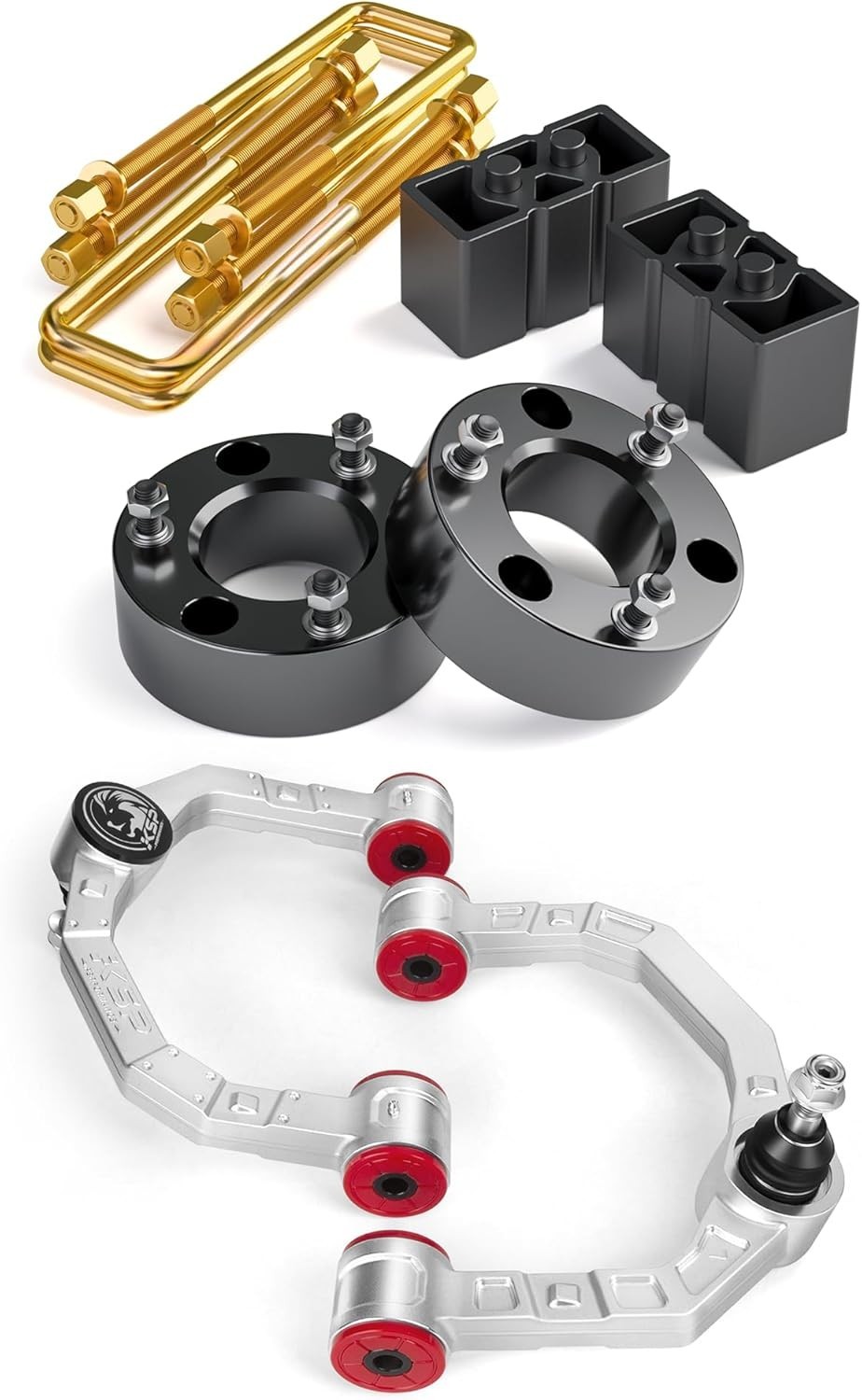 KSP Aluminum Upper Control Arm & 3
