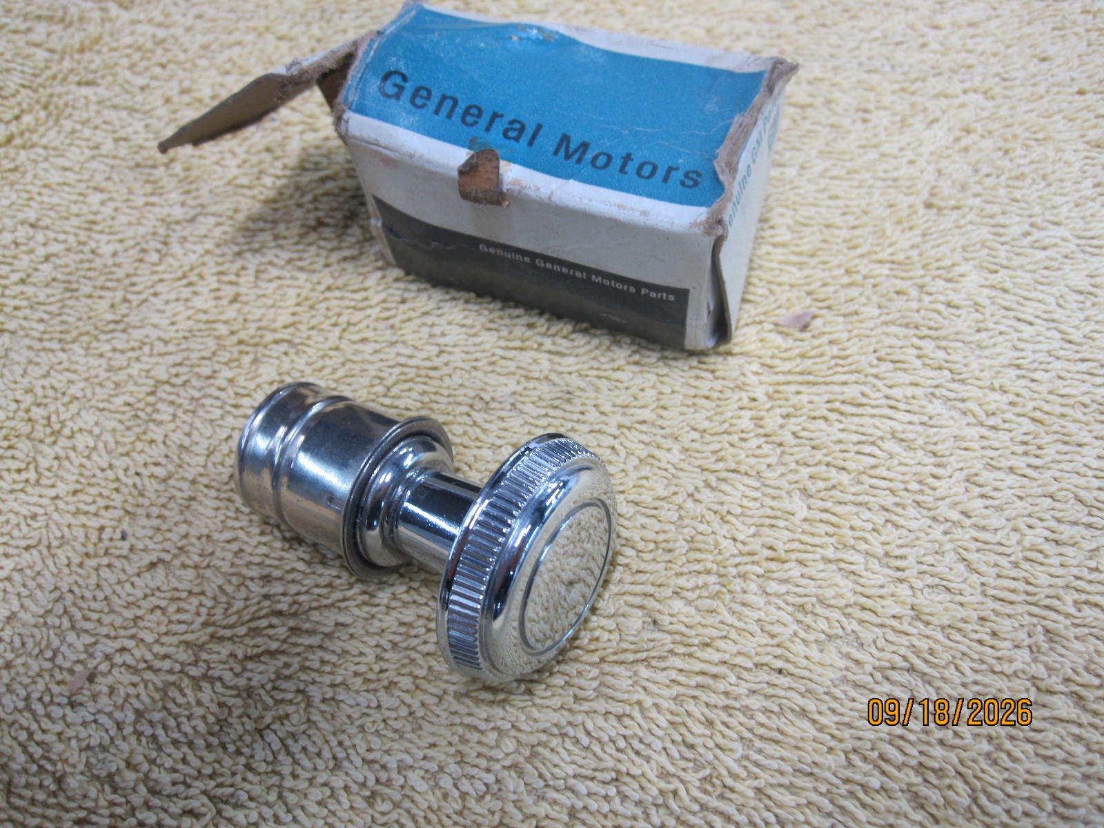 NOS 1968 1969 CAMARO NOVA CHEVELLE Cigarette Lighter Cigar GM 3897308 NOS 1968 1969 CAMARO NOVA CHEVELLE Cigarette Lighter Cigar GM 3897308