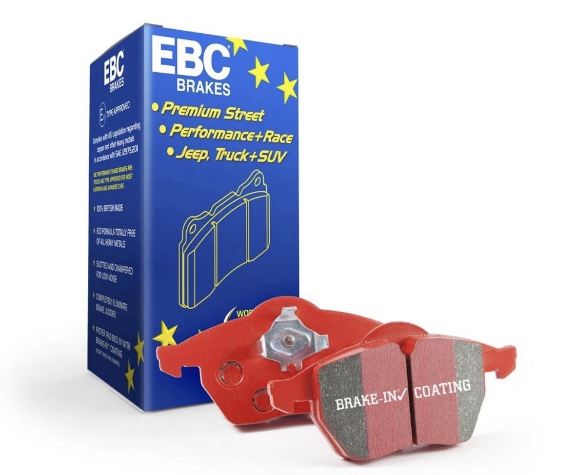 FOR BMW 5 SERIES (F10) 3.0 2010-2017 REAR EBC REDSTUFF BRAKE PADS DP32089C