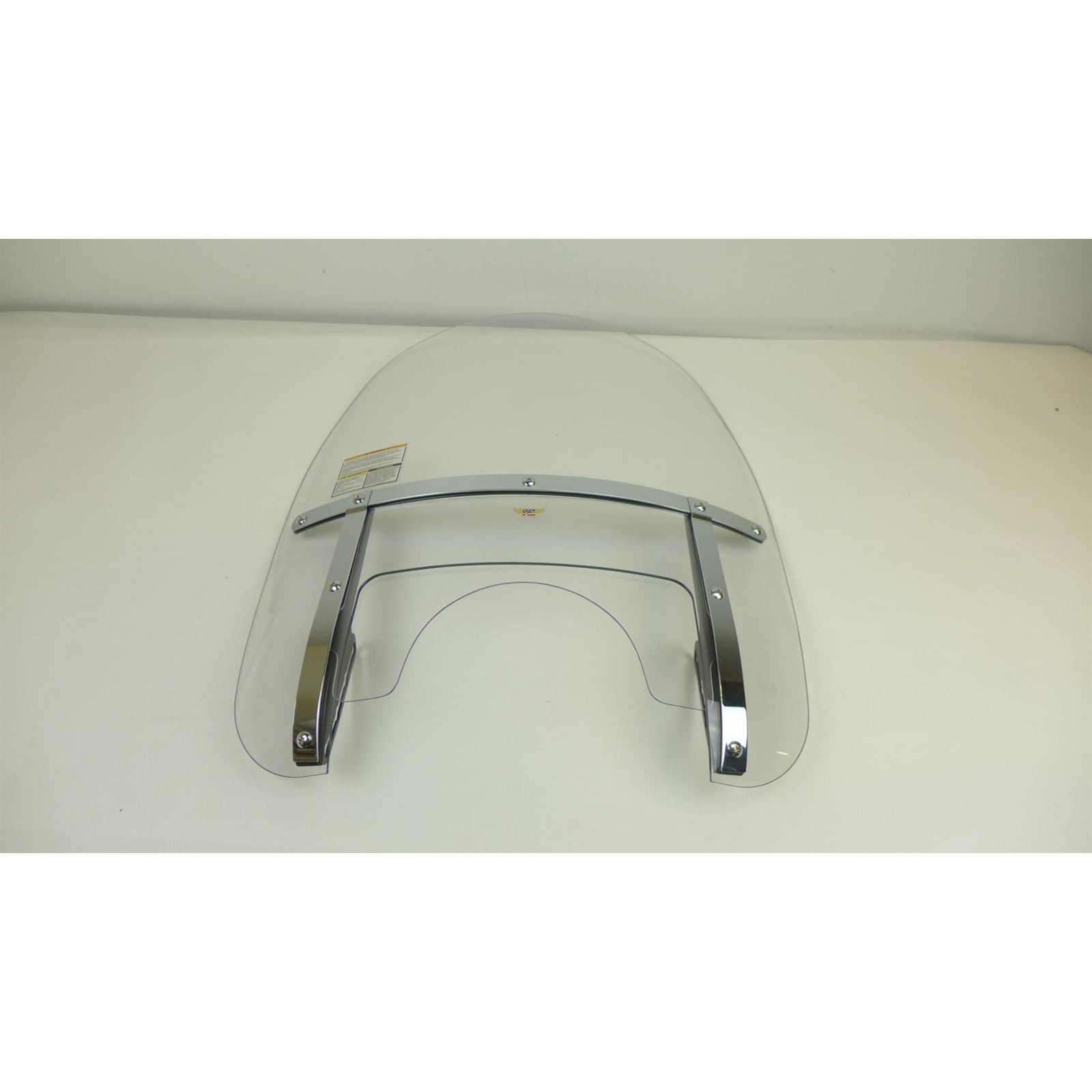 National Cycle Heritage Beaded Windshield Clear Adjustable Window OPEN BOX N2230