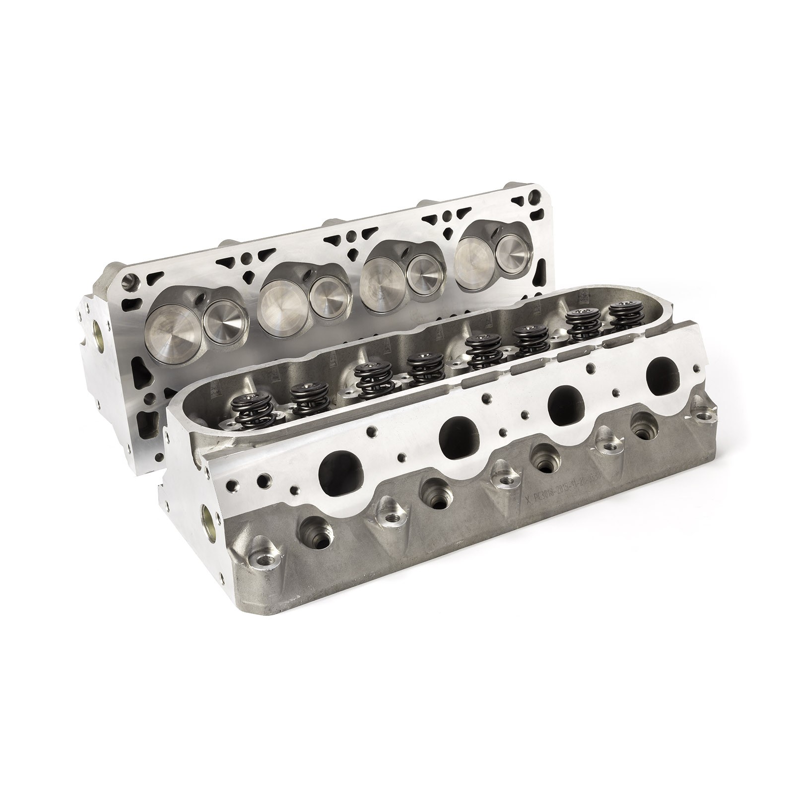 Complete Aluminum Cylinder Heads Chevy LS3 250cc 64cc .625 Lift