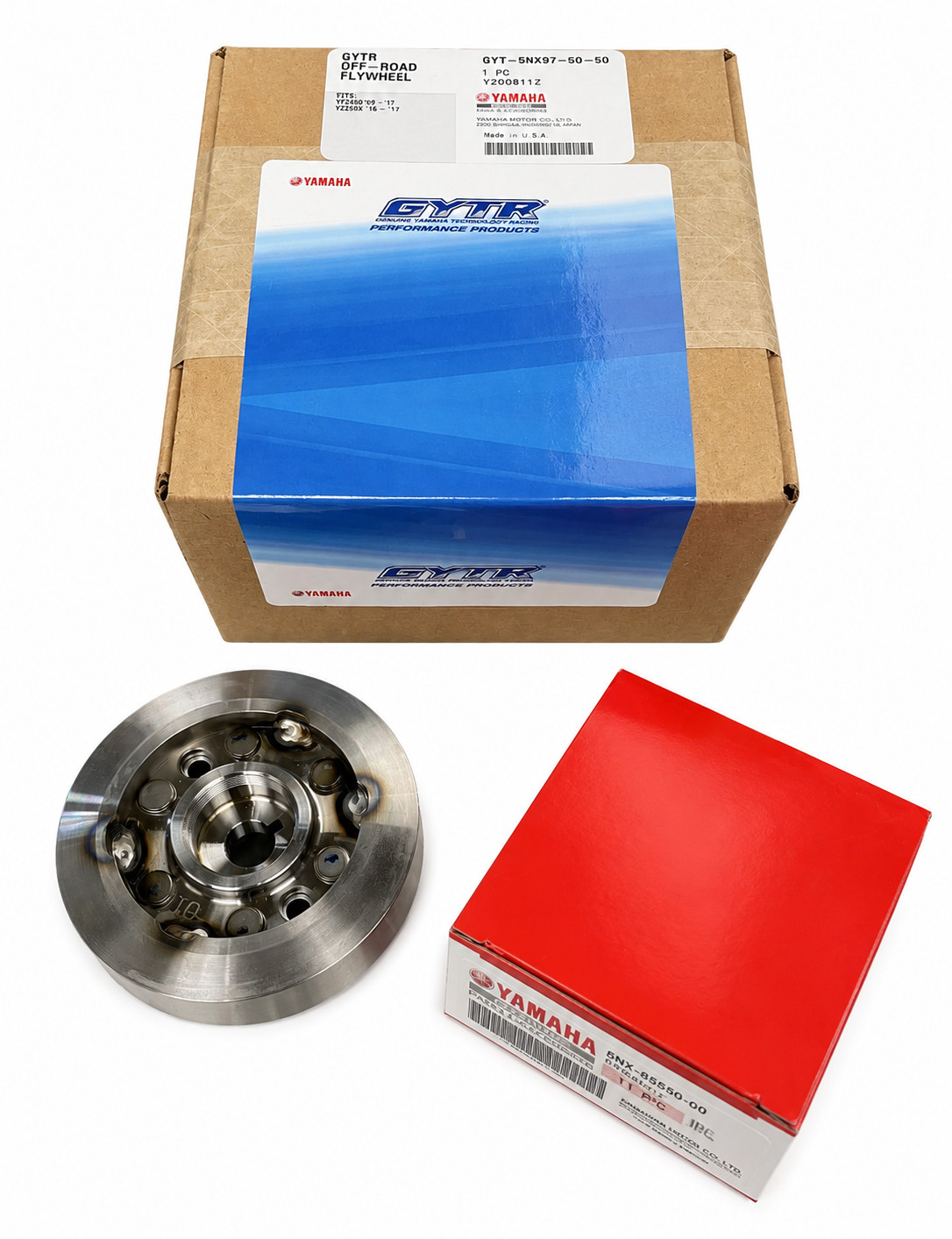 GYTR Off-Road Flywheel Yamaha YZ250 YZ250X Genuine OEM GYT-5NX97-50-50 GYTR Off-Road Flywheel Yamaha YZ250 YZ250X Genuine OEM GYT-5NX97-50-50