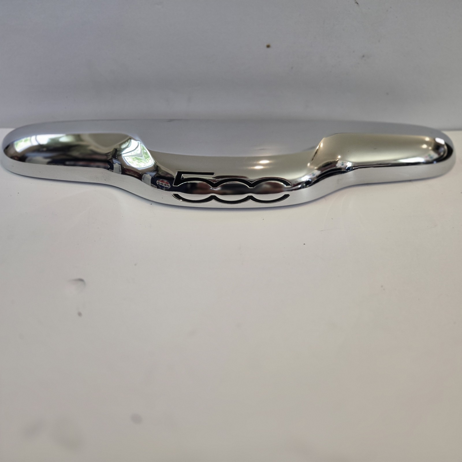 OEM 2012-2017 Fiat 500 REAR TRUNK CHROME MOLDING TRIM HANDLE PLATE LIGHT TESTED OEM 2012-2017 Fiat 500 REAR TRUNK CHROME MOLDING TRIM HANDLE PLATE LIGHT TESTED