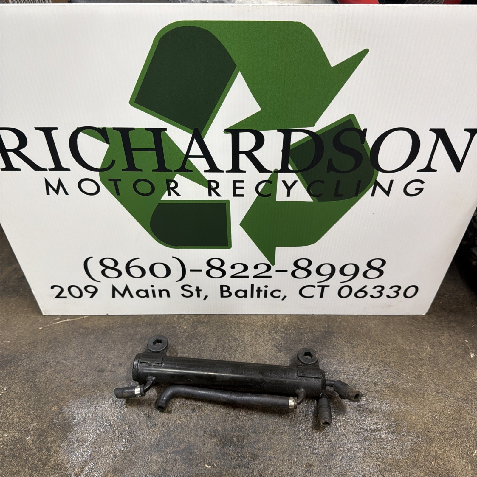 1998 Mercury Optimax 135 OEM Fuel Cooler 855785 1998 Mercury Optimax 135 OEM Fuel Cooler 855785