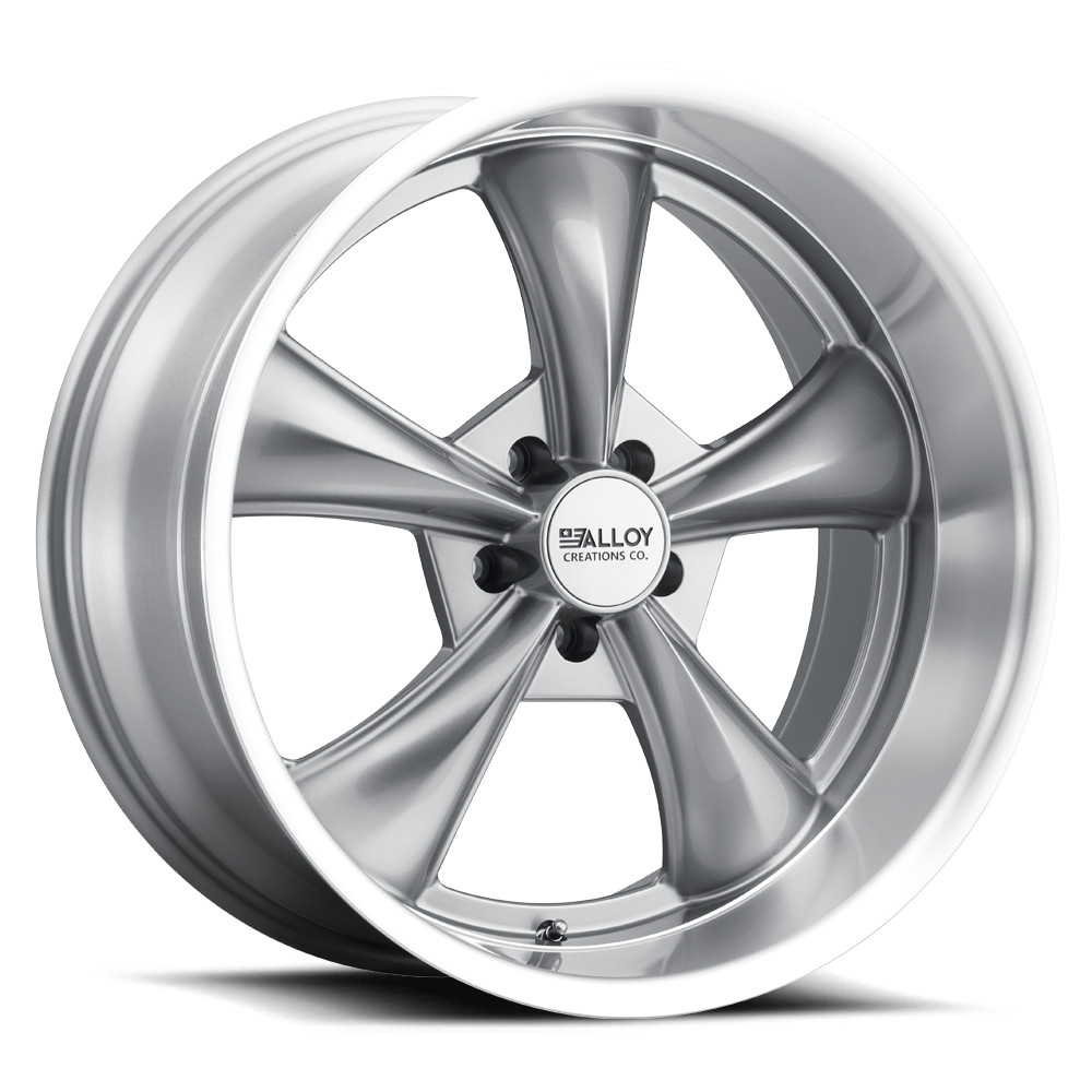 BLEM WHEEL - ALLOY CREATIONS AC505 18X8 5X120.65 ET0 Grey/Machined Lip