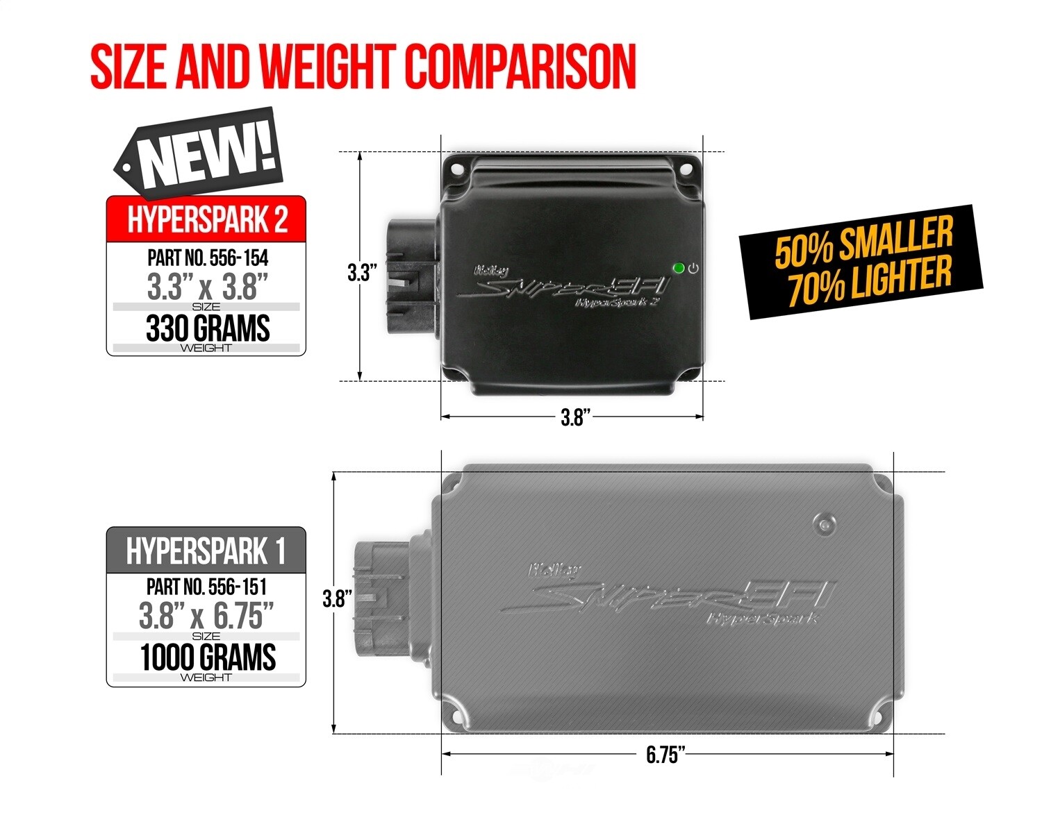 Holley Sniper EFI 556-154 Sniper EFI HyperSpark 2 Ignition Box