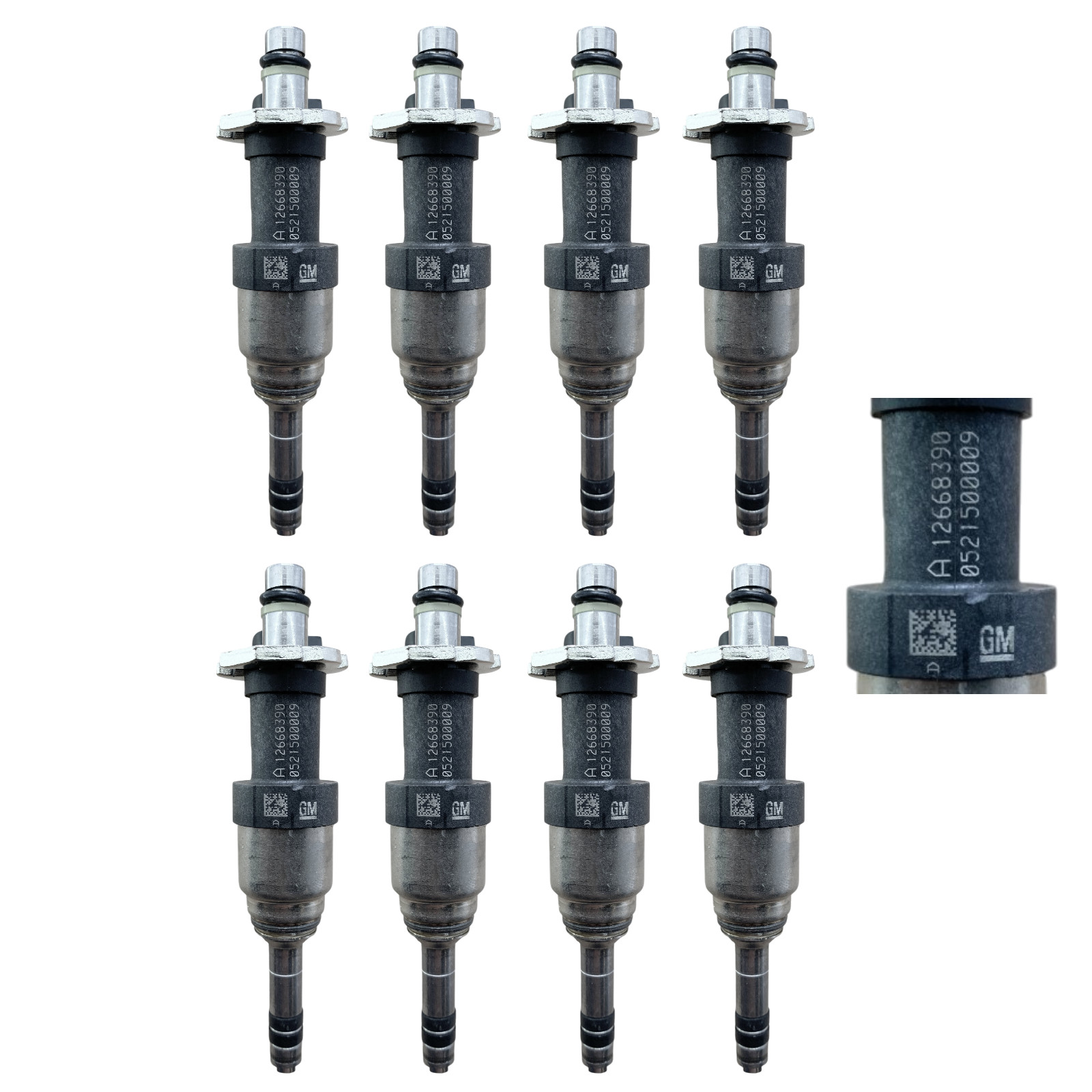2014-2021 Chevrolet fits GM GMC 4.3L 5.3L Fuel Injector 12668390 12710481 8pcs