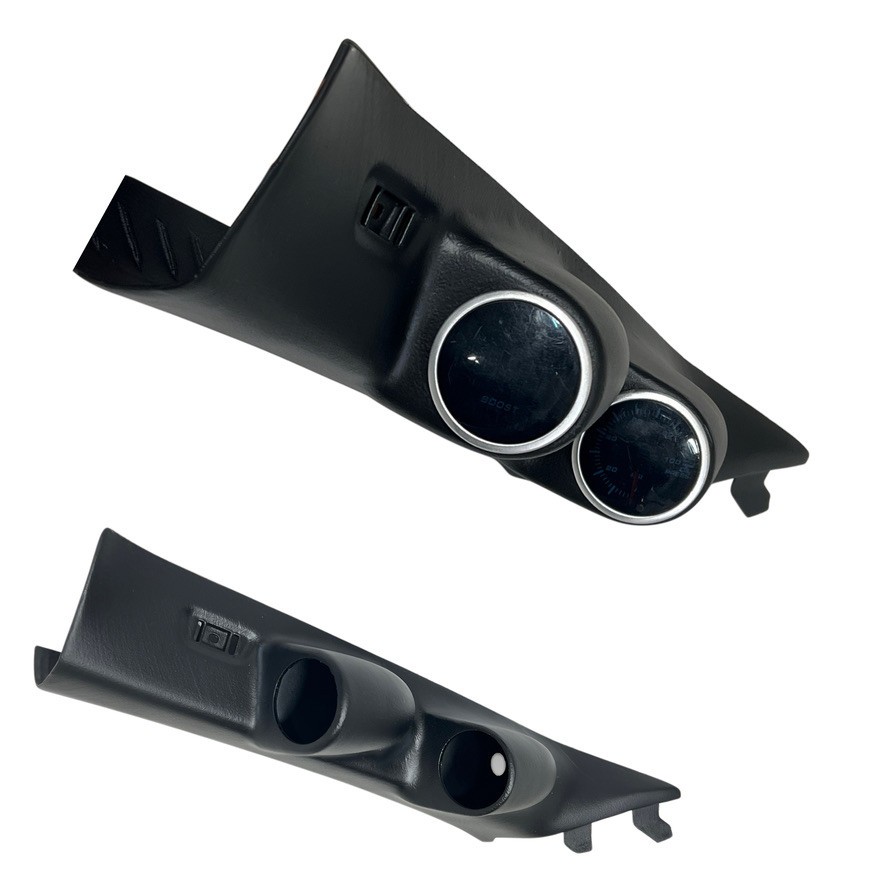 20 26 Toyota Supra Left Side Pillar Bezel Trim 52mm Dual Gauge Pod Mount