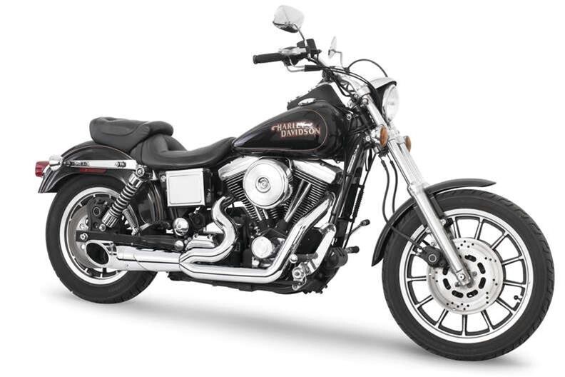 Freedom Performance 2-1 Turnout Exhaust Systems HD00534 - CHROME - HD FXD 91-05 Freedom Performance 2-1 Turnout Exhaust Systems HD00534 - CHROME - HD FXD 91-05