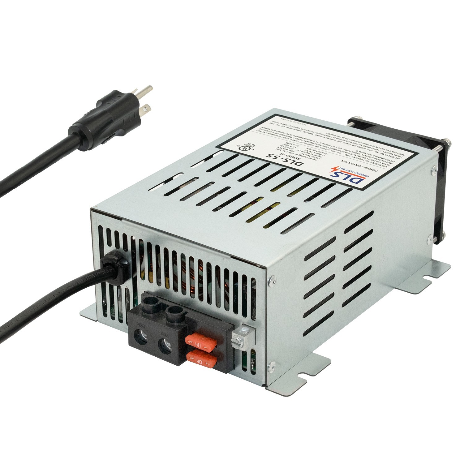 DLS55 55 Amp Power Converter/Battery Charger DLS-55 Power Supply
