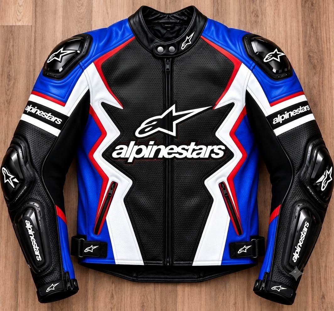 Men Leather Motorcycle Racing Jacket Blue Black White CE Armor Sport Bike Biker Men Leather Motorcycle Racing Jacket Blue Black White CE Armor Sport Bike Biker
