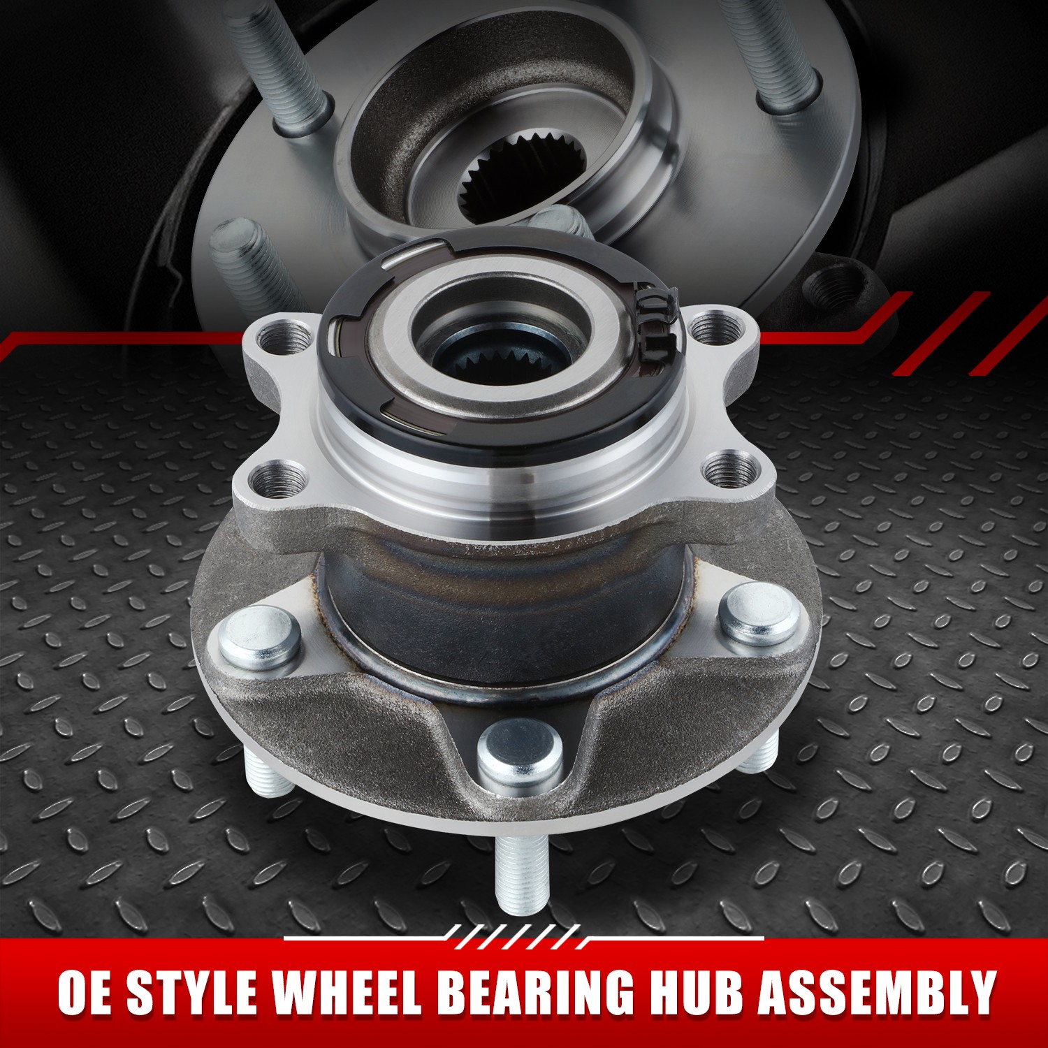 FOR 13-20 MITSUBISHI OUTLANDER RVR REAR LEFT/RIGHT WHEEL BEARING & HUB ASSEMBLY