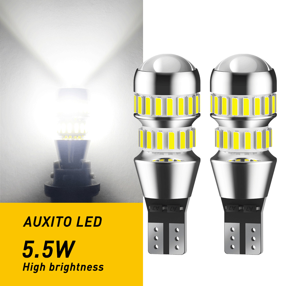 2x AUXITO 921 912 LED Reverse Back up Light Bulb 3000LM 6000K Super White T15 2x AUXITO 921 912 LED Reverse Back up Light Bulb 3000LM 6000K Super White T15
