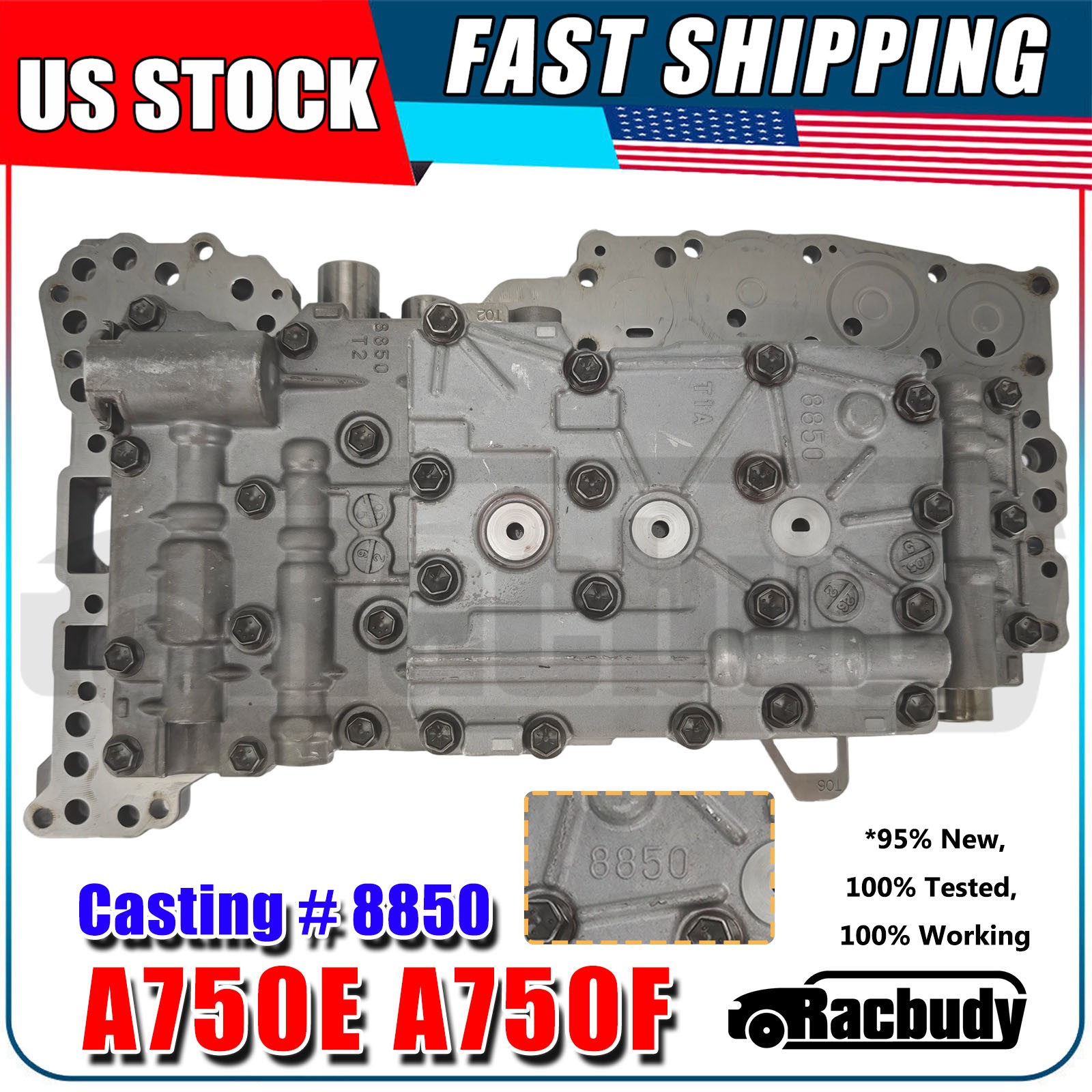 A750E A750F Transmission Valve Body Cating # 8850 For Toyota 4Runner Lexus GX470
