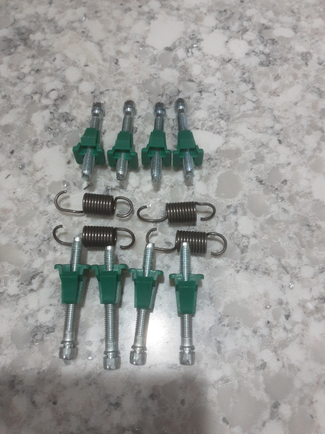 Set Of 8, 1981-1987, Chevy Truck, Blazer, GMC Headlight Adjuster Screws & Nuts