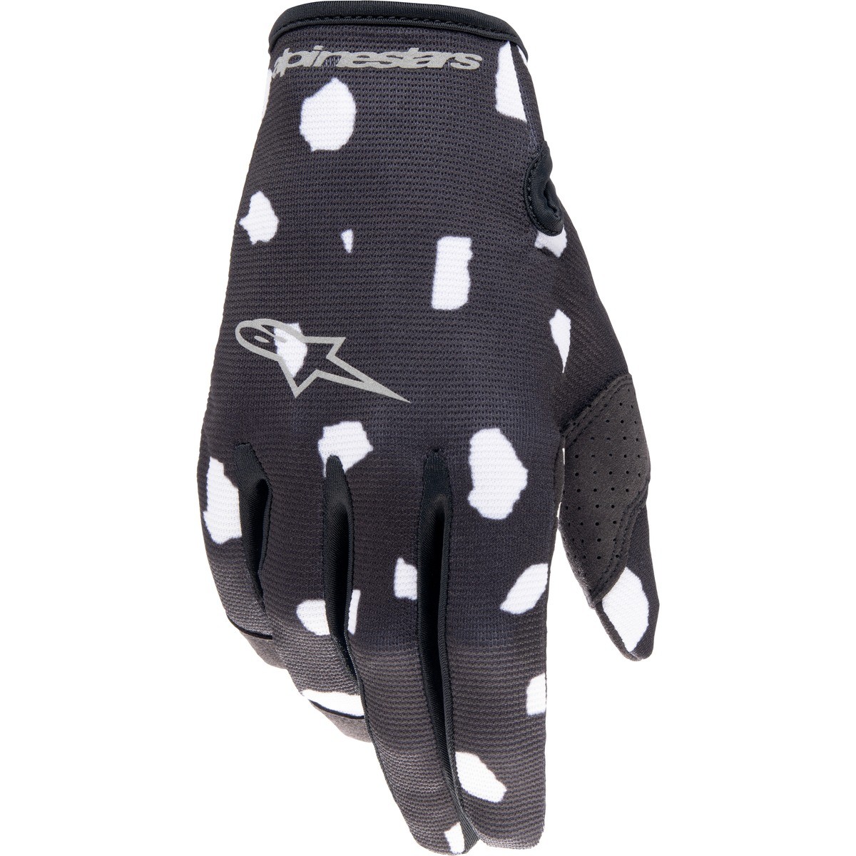 Alpinestars Radar Motocross Gloves Black/White XL - MX Dirt Bike Riding Alpinestars Radar Motocross Gloves Black/White XL - MX Dirt Bike Riding