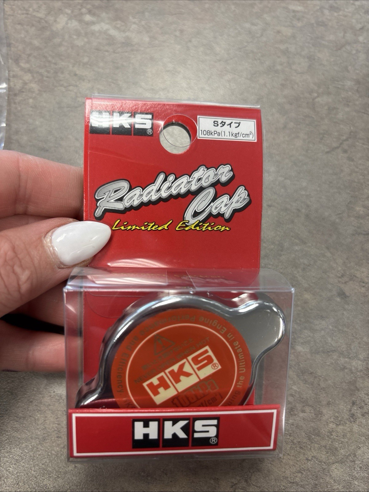 HKS 15009-AK004 D1 Limited Edition Radiator Cap 4957266655283 Brand New