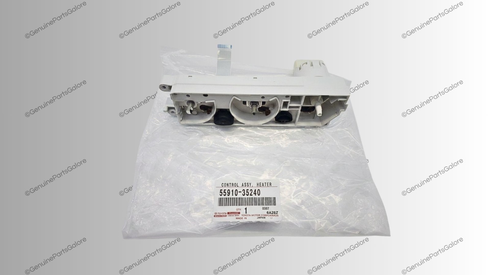 NEW GENUINE OEM 2001-2004 TOYOTA TACOMA A/C HEATER CONTROL ASSEMBLY 55910-35240 NEW GENUINE OEM 2001-2004 TOYOTA TACOMA A/C HEATER CONTROL ASSEMBLY 55910-35240
