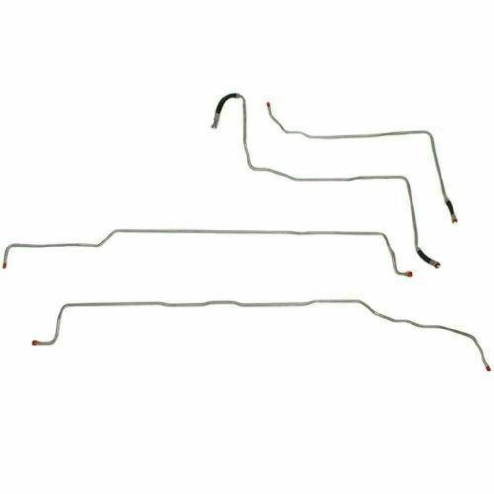 Fuel Line Kit Fits 2004-07 GMC Sierra 1500 V8 Ext Cab Steel TGL0406OM