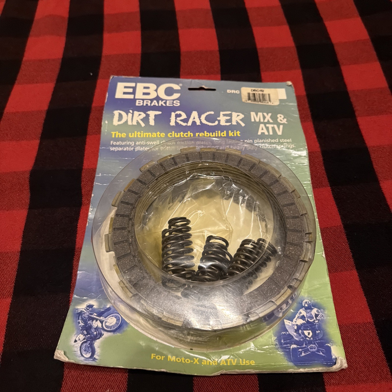 EBC Dirt Racer  Series Clutch Kit DRC112 CRF 2002-2008 Honda CRF450R CRF450X New