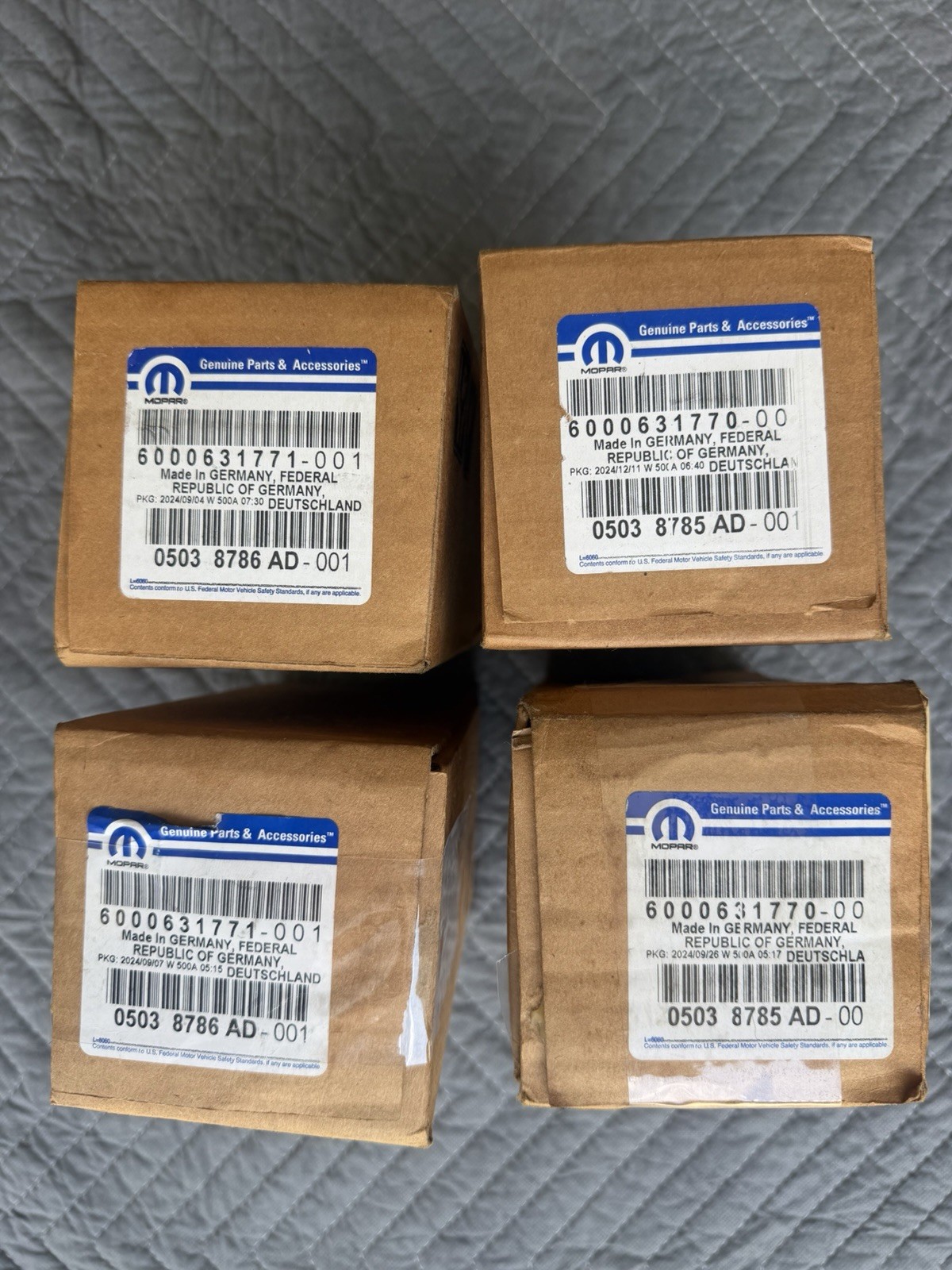 5.7L Hemi Lifter W/MDS Set of 4 New Mopar 2005-24 PN 05038786AD X2 05038785 X2