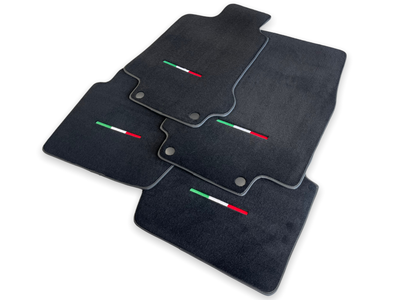 Floor Mats For Maserati GranTurismo Black Carpets LHD NEW AutoWin Premium Brand